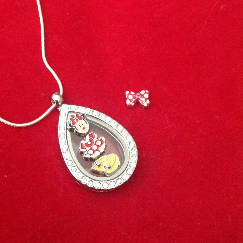 Minni mouse locket